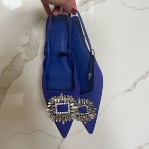 Zara Slingback Kitten Heel